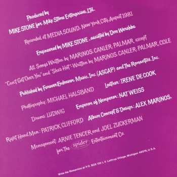 CD The Romantics: Strictly Personal LTD