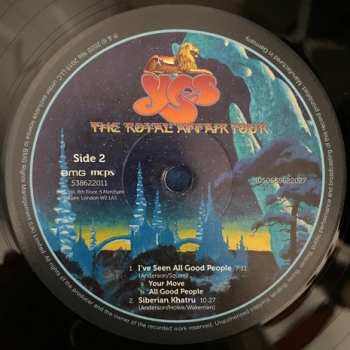 2LP Yes: The Royal Affair Tour: Live From Las Vegas