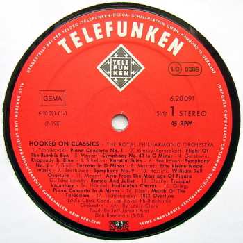 LP Royal Philharmonic Orchestra: Hooked On Classics CLR