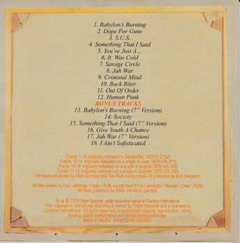 4CD/Caja The Ruts: The Virgin Years