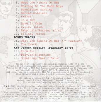 4CD/Caja The Ruts: The Virgin Years