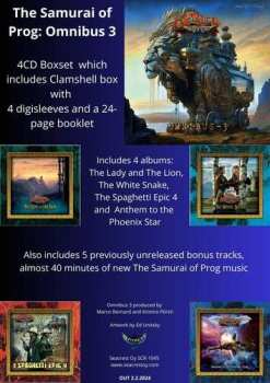 4CD/Caja The Samurai Of Prog: Omnibus – 3