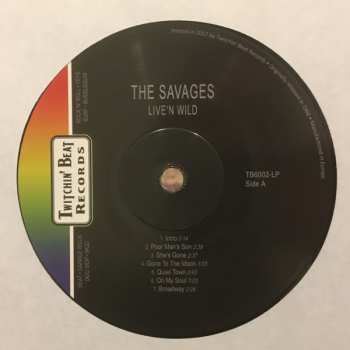 LP The Savages: Live'n Wild