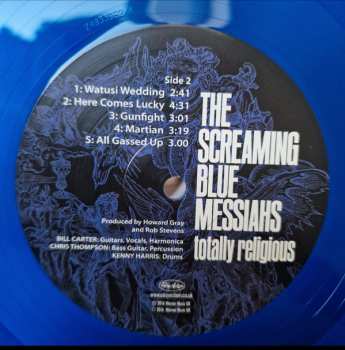 LP The Screaming Blue Messiahs: Totally Religious CLR