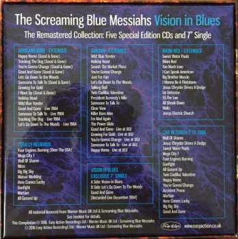 5CD/SP/Caja The Screaming Blue Messiahs: Vision In Blues