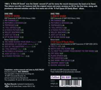 2CD The Seeds: A Web Of Sound DLX