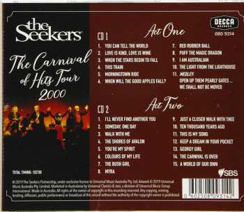 2CD The Seekers: The Carnival of Hits Tour 2000