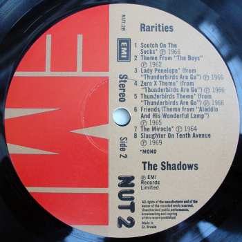 LP The Shadows: Rarities