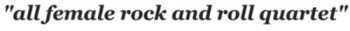 LP The She's: “all female rock and roll quartet”