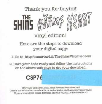 LP The Shins: The Worms Heart