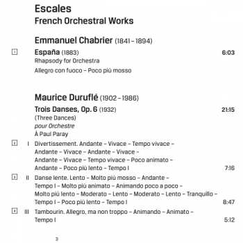 SACD John Wilson: Escales; French Orchestral Works