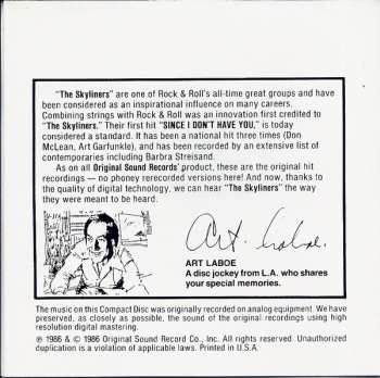 CD The Skyliners: Skyliner's Greatest Hits