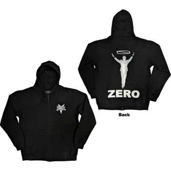 Mercancía The Smashing Pumpkins: The Smashing Pumpkins Unisex Zipped Hoodie: Zero Halo (back Print) (small) S