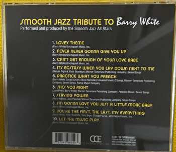 CD The Smooth Jazz All Stars: Smooth Jazz Tribute To Barry White