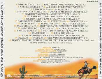 4CD/Caja The Sons Of The Pioneers: Memories Of The Range
