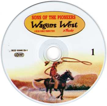 4CD/Caja The Sons Of The Pioneers: Wagons West