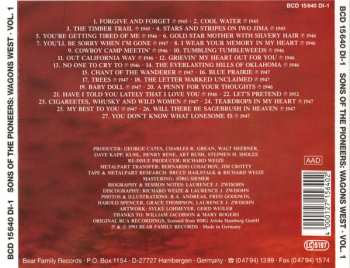 4CD/Caja The Sons Of The Pioneers: Wagons West