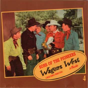 4CD/Caja The Sons Of The Pioneers: Wagons West