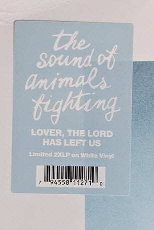 2LP The Sound Of Animals Fighting: Lover, The Lord Has Left Us CLR | LTD