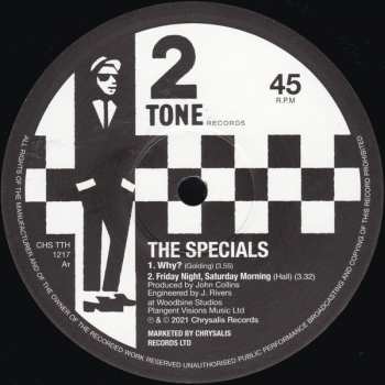LP The Specials: Ghost Town / Why? / Friday Night, Saturday Morning