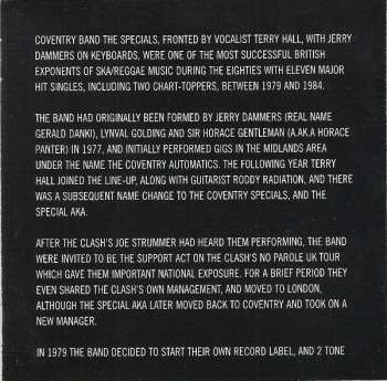 CD The Specials: Too Much Too Young