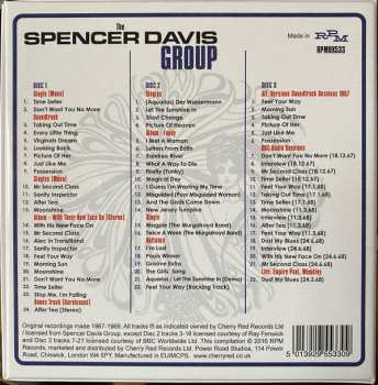 3CD/Caja The Spencer Davis Group: Taking Out Time: (Complete Recordings 1967-1969)