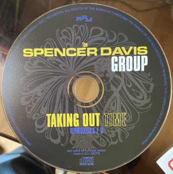3CD/Caja The Spencer Davis Group: Taking Out Time: (Complete Recordings 1967-1969)