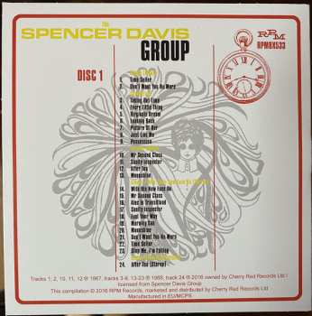 3CD/Caja The Spencer Davis Group: Taking Out Time: (Complete Recordings 1967-1969)