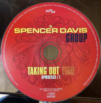 3CD/Caja The Spencer Davis Group: Taking Out Time: (Complete Recordings 1967-1969)