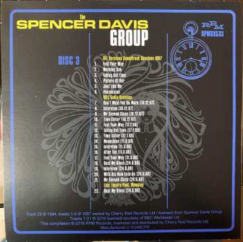 3CD/Caja The Spencer Davis Group: Taking Out Time: (Complete Recordings 1967-1969)