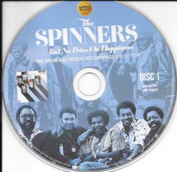 7CD/Caja Spinners: Ain’t No Price On Happiness - The Thom Bell Studio Recordings (1972-1979)