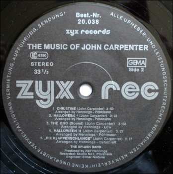 LP The Splash Band: The Music Of John Carpenter CLR