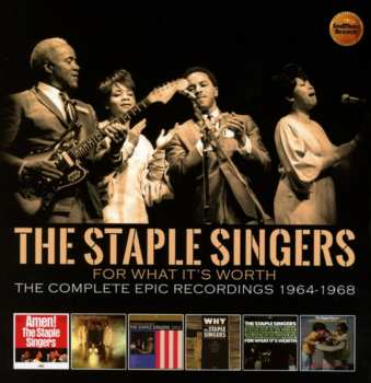 3CD/Caja The Staple Singers: For What It's Worth (The Complete Epic Recordings 1964-1968)