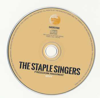3CD/Caja The Staple Singers: For What It's Worth (The Complete Epic Recordings 1964-1968)