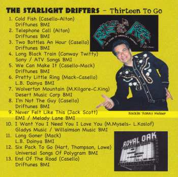 CD The Starlight Drifters: Thirteen To Go
