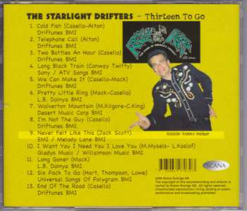 CD The Starlight Drifters: Thirteen To Go