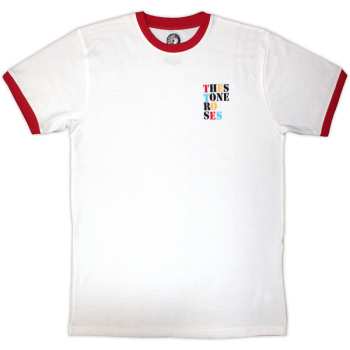 Merch The Stone Roses: Ringer Camiseta Side Text Ringer