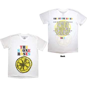 Mercancía The Stone Roses: The Stone Roses Unisex T-shirt: Tour 2013 (white) (back Print) (small) S