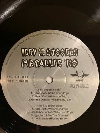 LP The Stooges: Metallic 'KO