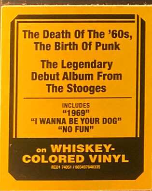 LP The Stooges: The Stooges CLR | LTD
