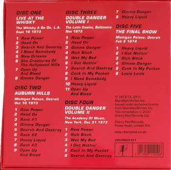 5CD/Caja The Stooges: You Think You’re Bad, Man? (The Road Tapes ‘73 - ‘74)