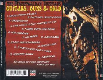 CD The Streetwalkin' Cheetahs: Guitars, Guns & Gold