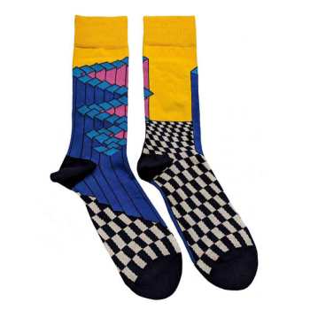 Mercancía The Strokes: The Strokes Unisex Ankle Socks: Angles (blue) (uk Size 4 - 7) 36 - 42