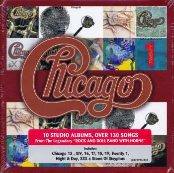 10CD/Caja Chicago: The Studio Albums 1979-2008