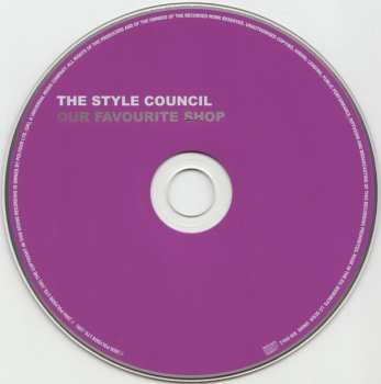 CD The Style Council: Our Favourite Shop