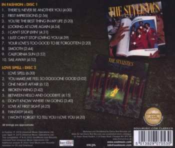 2CD The Stylistics: In Fashion / Love Spell