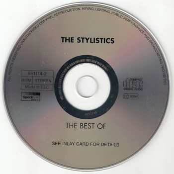 CD The Stylistics: The Best Of The Stylistics