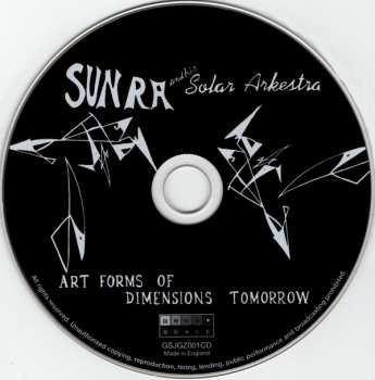 CD The Sun Ra Arkestra: Art Forms Of Dimensions Tomorrow