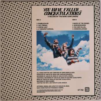 LP The Sunflowers: You Have Fallen... Congratulations! CLR | LTD | NUM