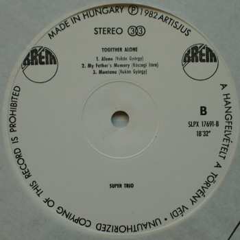 LP The Super Trio: Together Alone